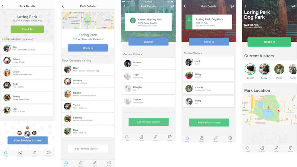 UI Concepts Visual Design