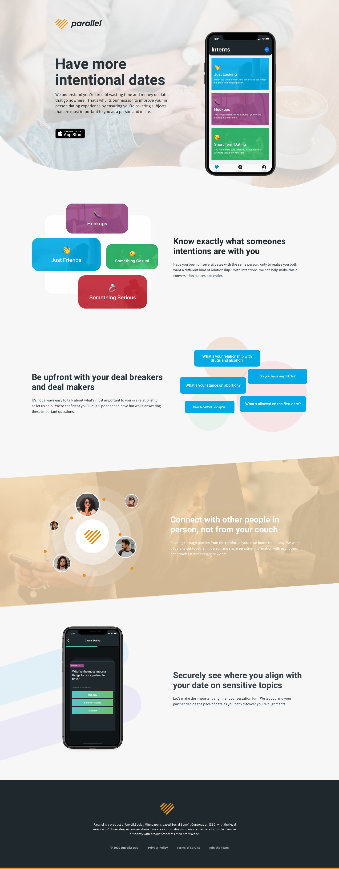 Parallel Dating Website