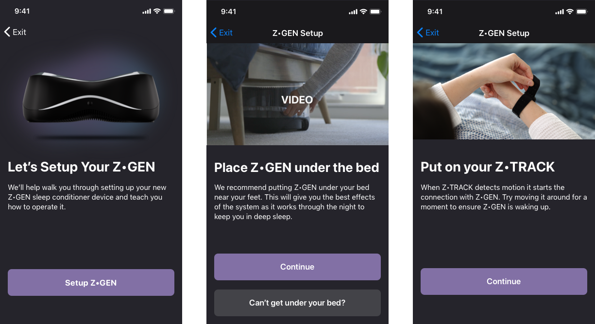 Setting up Connected Device